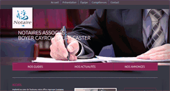 Desktop Screenshot of notaires-esquirol.com